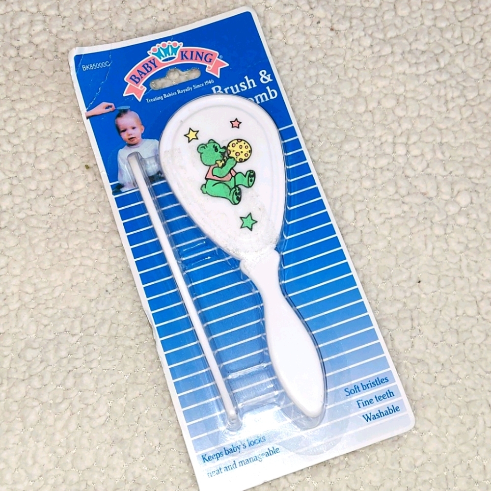 Baby King Brush & Comb set